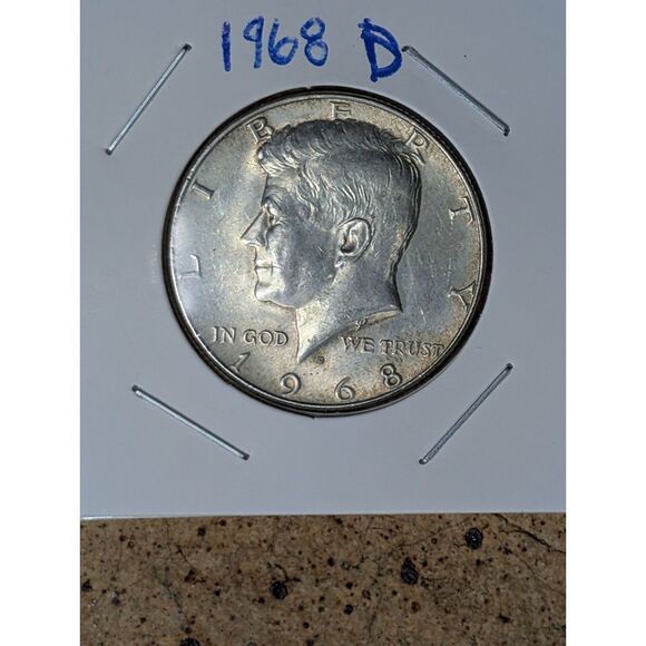 Us Mint Other - 1968-D Kennedy Half Dollar – 40% Silver – Circulated